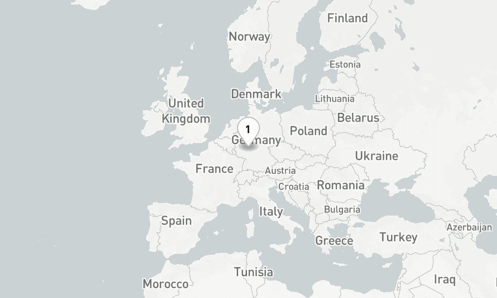 1 nights / 2 days, Frankfurt am Main Round trip