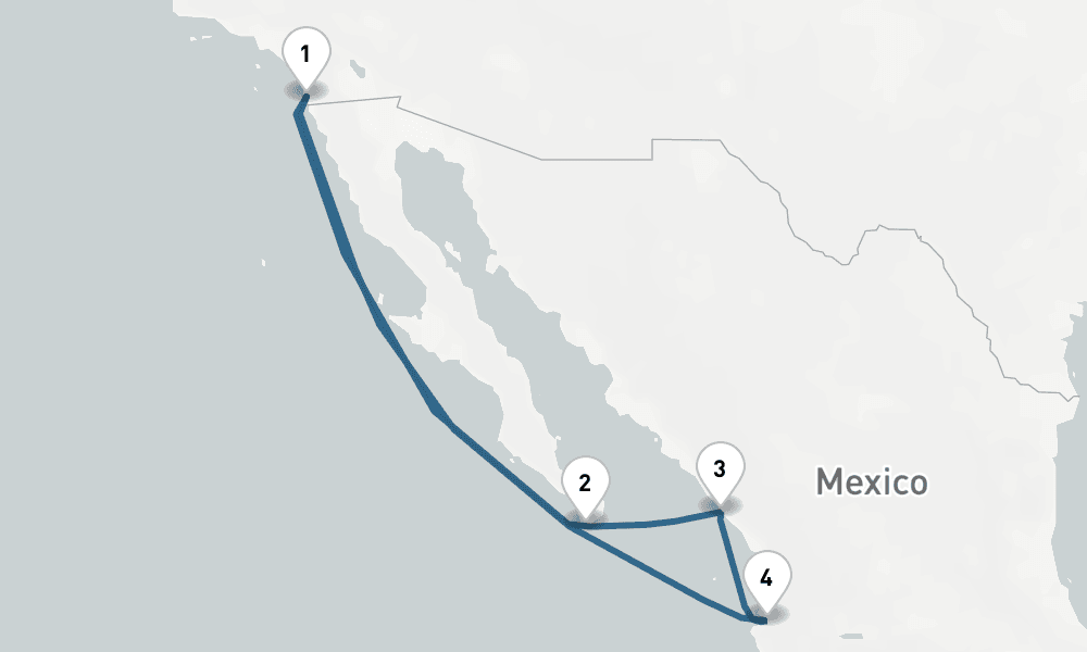 7 nights / 8 days, San Diego (California) Round trip