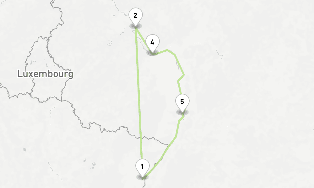 4 nights / 5 days, Strasbourg Round trip