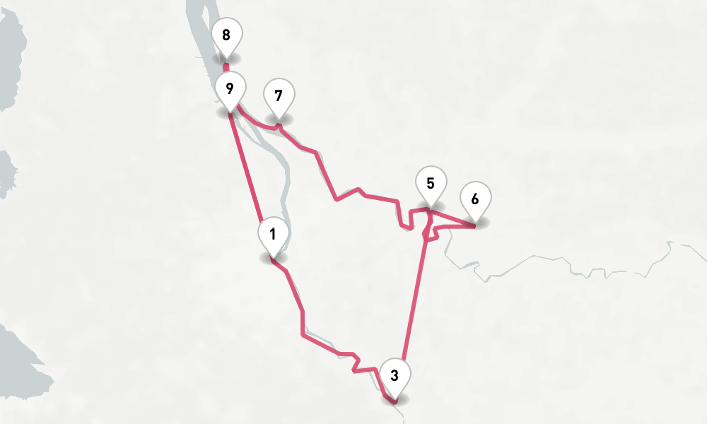 7 nights / 8 days, Bordeaux Round trip