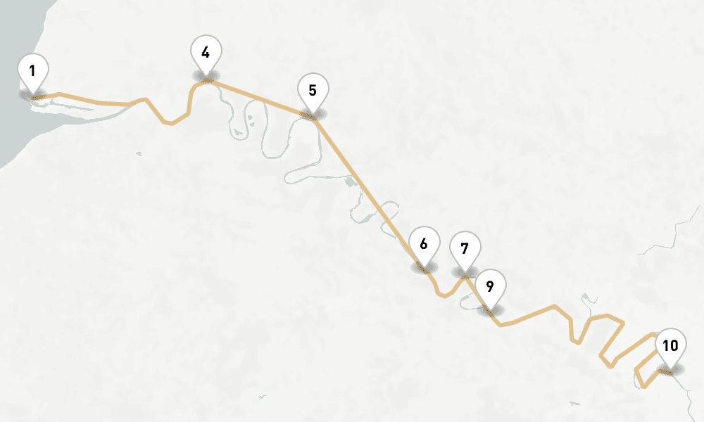 6 nights / 7 days, one-way from Le Havre (Paris, France) to Paris