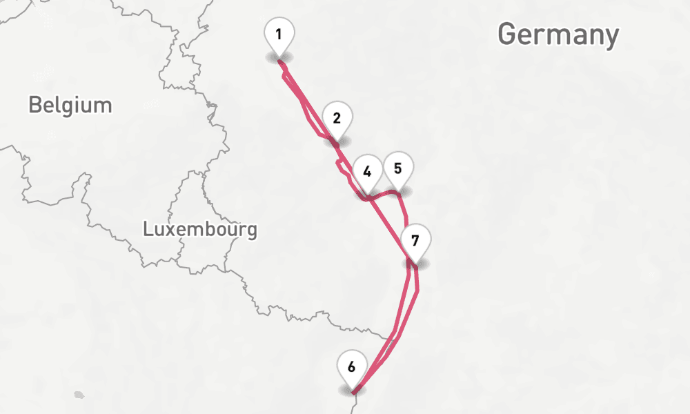 6 nights / 7 days, Cologne Round trip