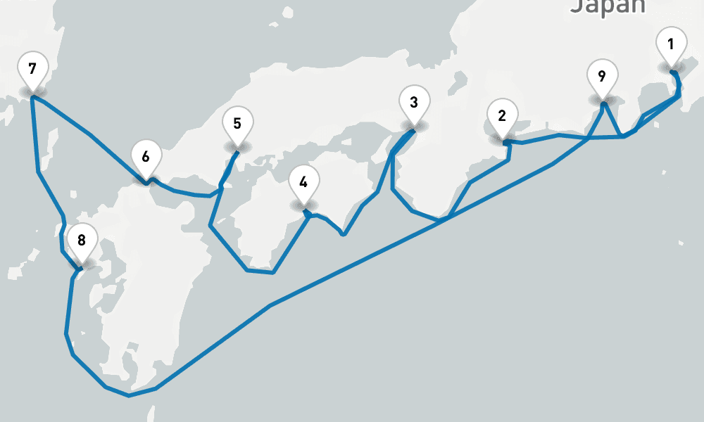 【横浜発着】西日本探訪と韓国 11日間 B [M619] 11日間
