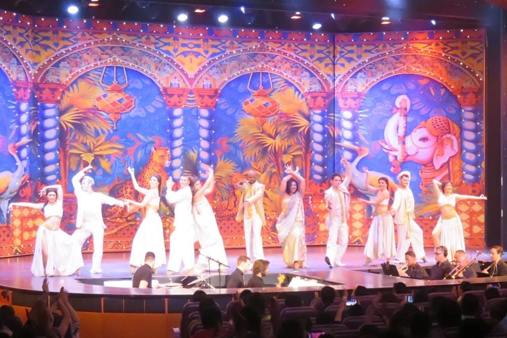 プロダクションショーは豪華絢爛♪～フライ＆クルーズで香港発着ボイジャー・オブザシーズ乗船記ー2019.8月・本編5-8