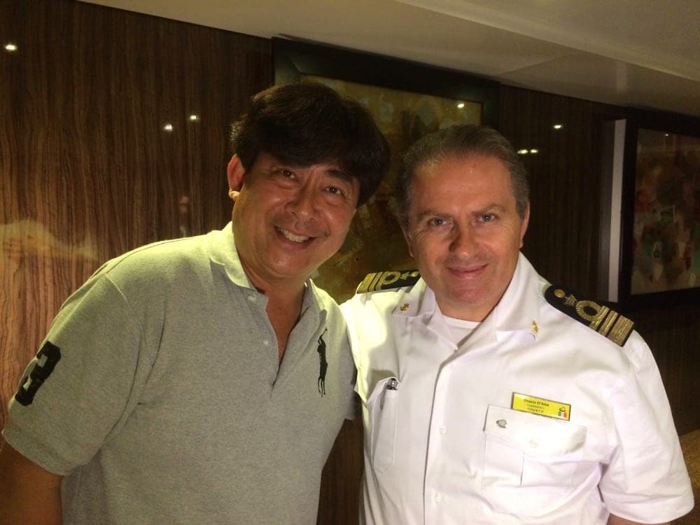 Orazio D'Aita 船長（コスタ・ネオロマンチカ）