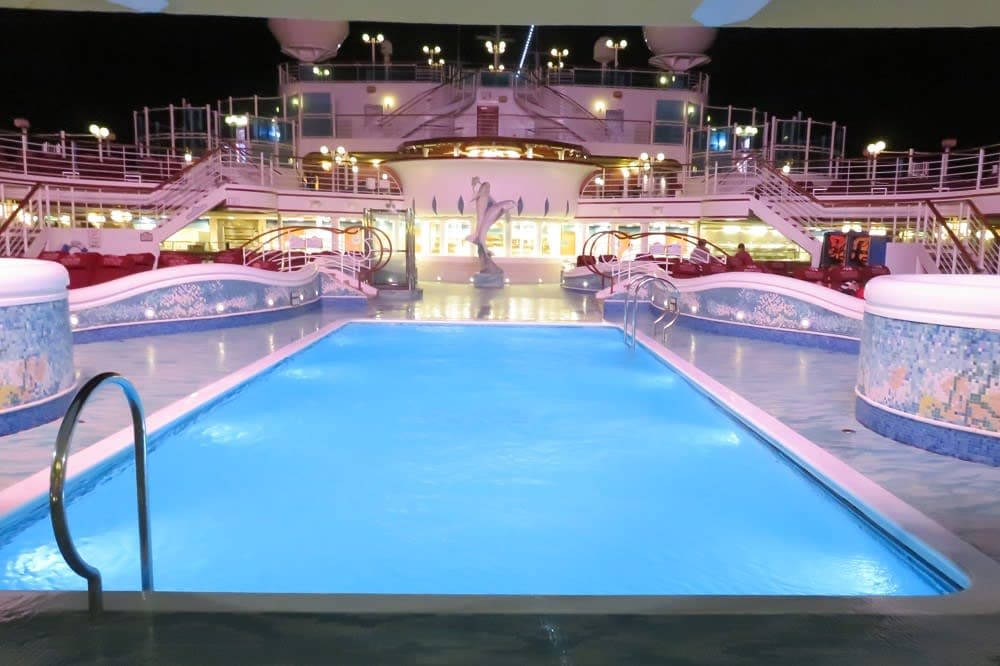 船内探検③プロムナードデッキ・7Fとムービーズアンダーザスターズ♪～台湾女子旅＆ダイヤモンドプリンセスで初クルーズー2018.12月・本編6-16