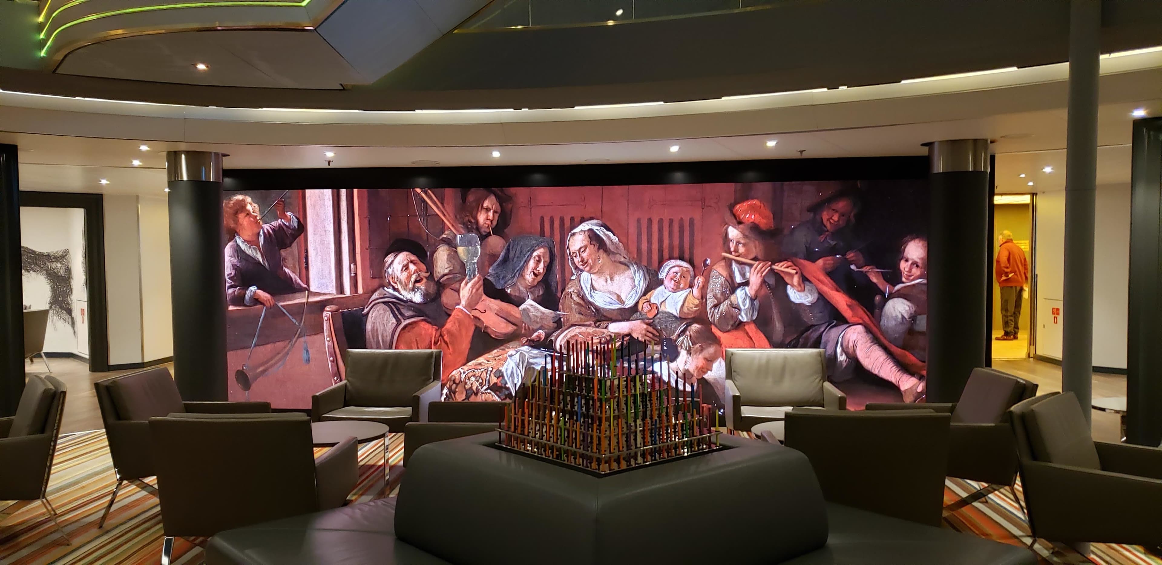 ホーランドアメリカ―MSウェステルダム乗船記 船内紹介編（３）プレミアム船の風格を楽しむ