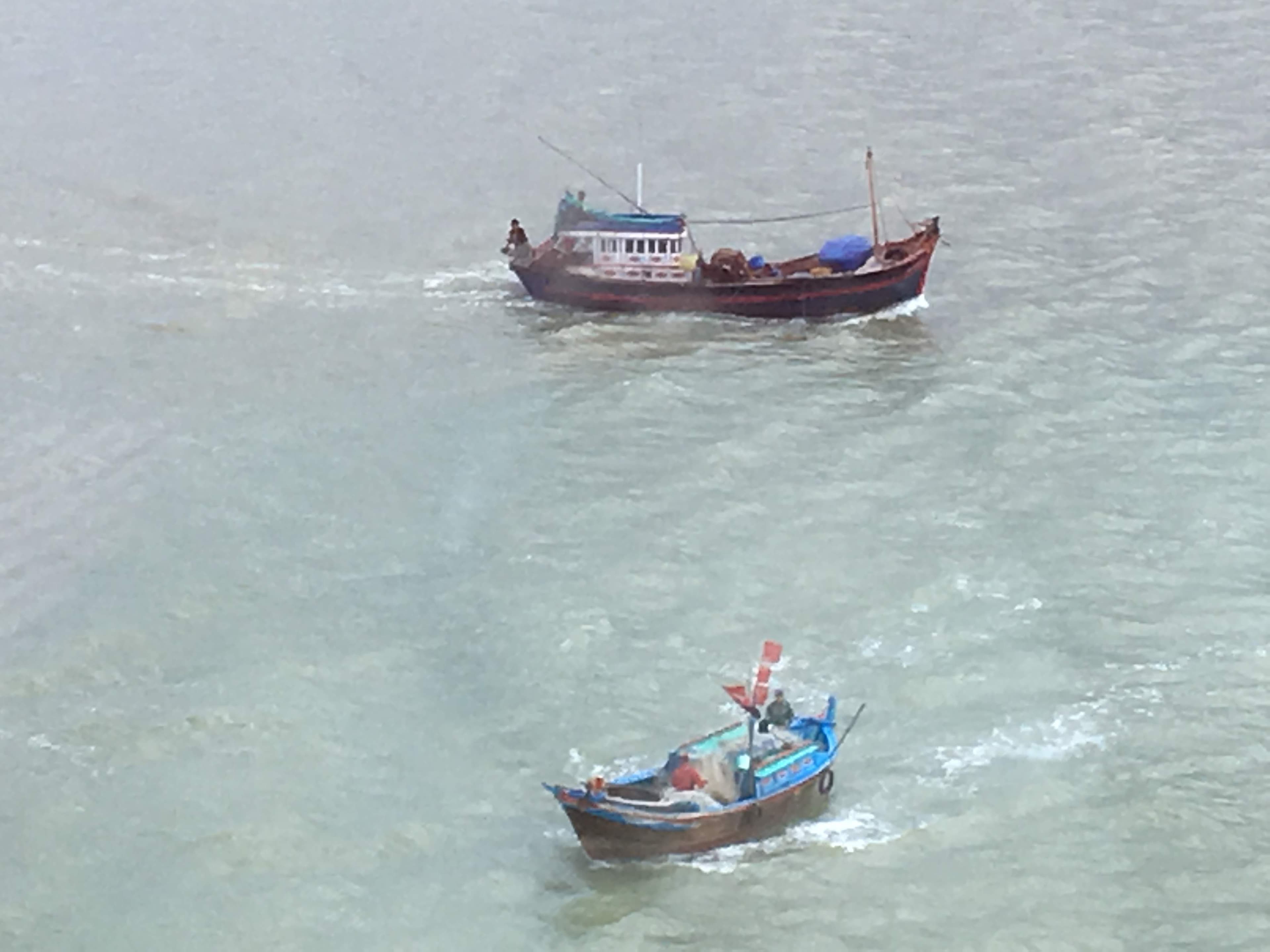 横浜発シンガポール行き乗船記（12月16日）