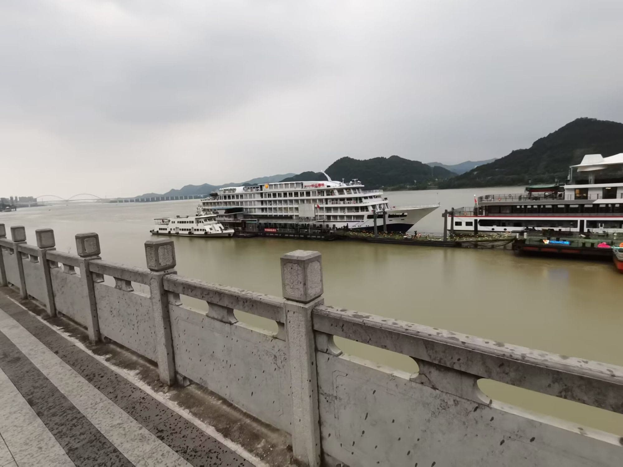 2023年夏の間に長江1号クルーズ船を見た思い出