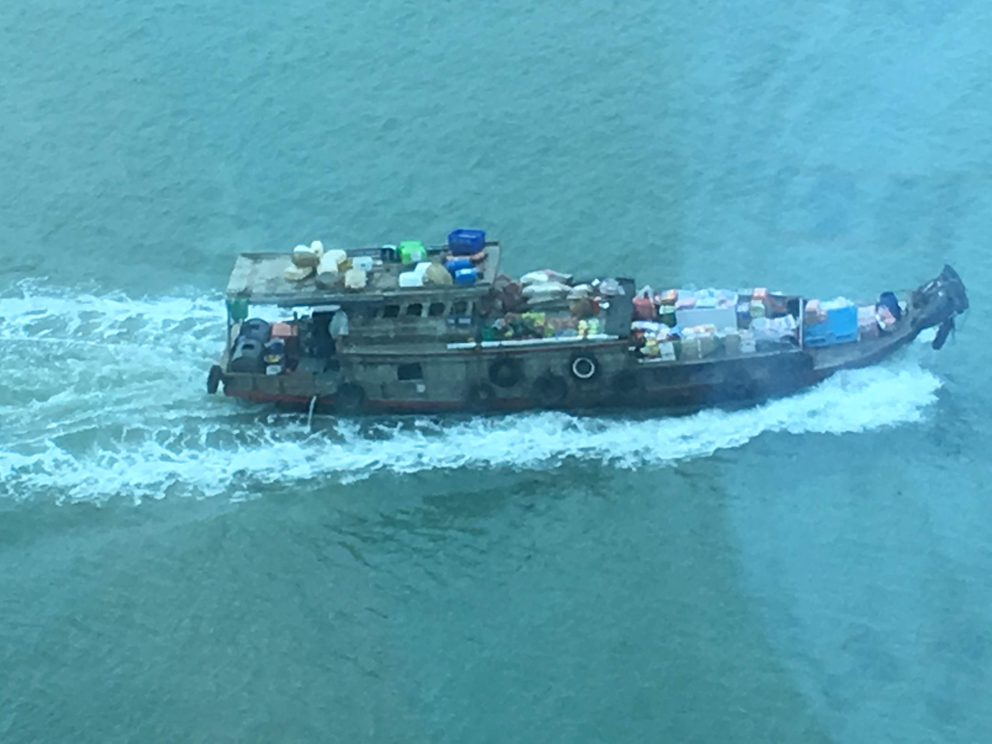 横浜発シンガポール行き乗船記（12月17日）