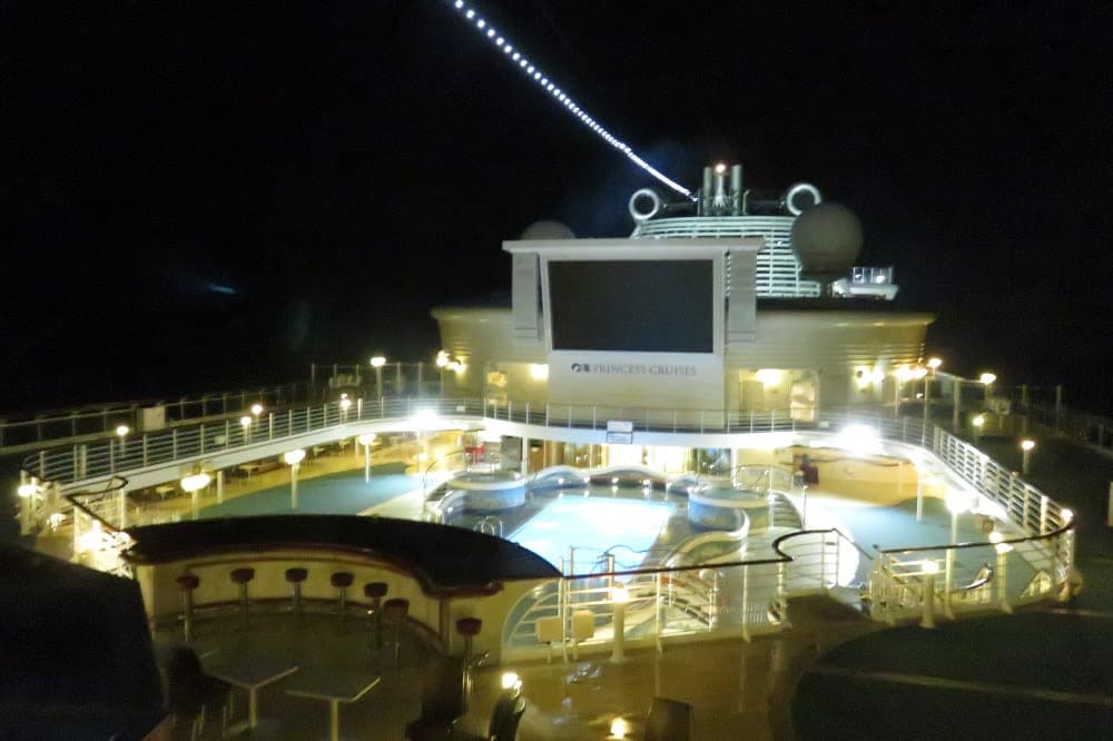 船内探検④夜明け前のダイヤモンドプリンセス♪～台湾女子旅＆ダイヤモンドプリンセスで初クルーズー2018.12月・本編7-1