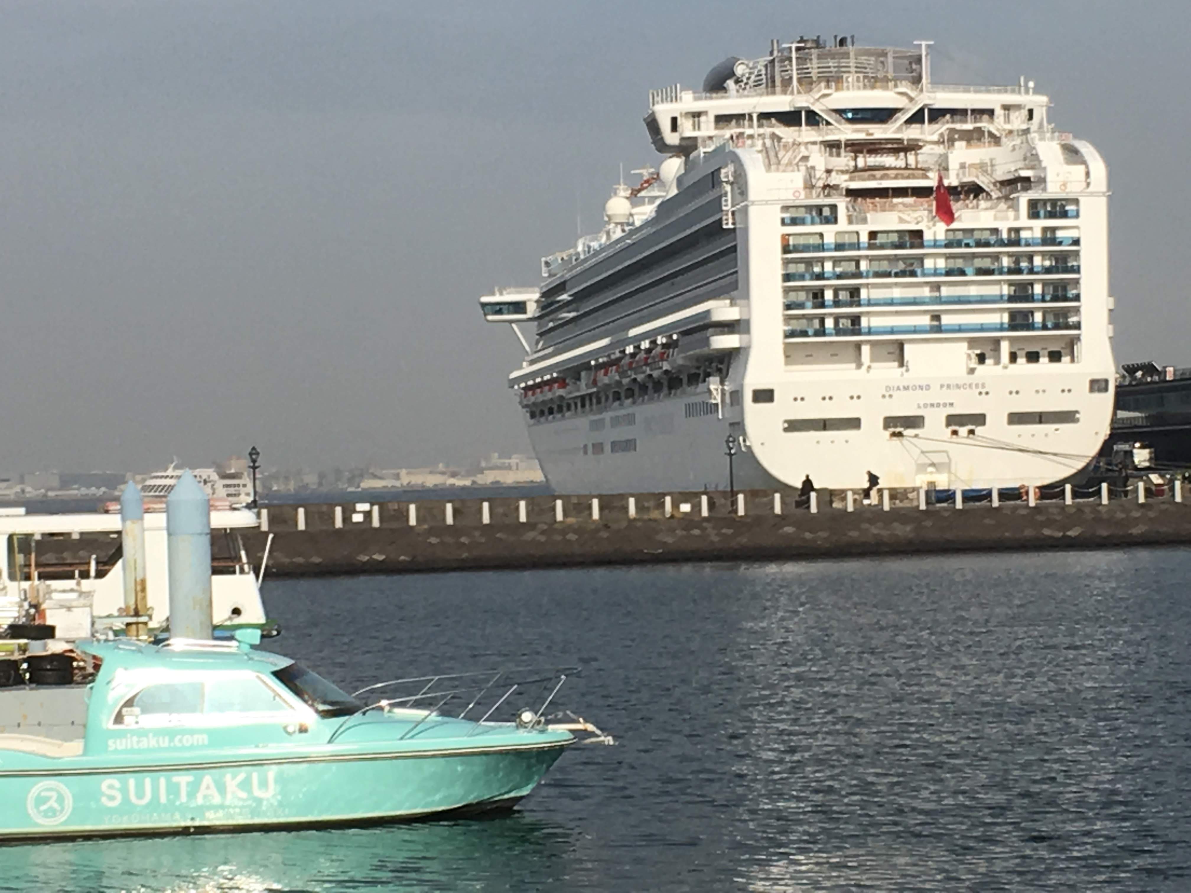 横浜発シンガポール行き乗船記(12月7日)