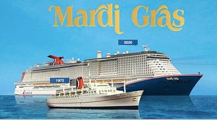 Carnivalの発着港変更