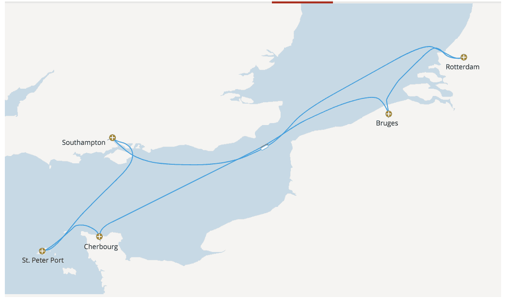 2019年GWクルーズ選び（７）P&O Azuraの英仏海峡周遊