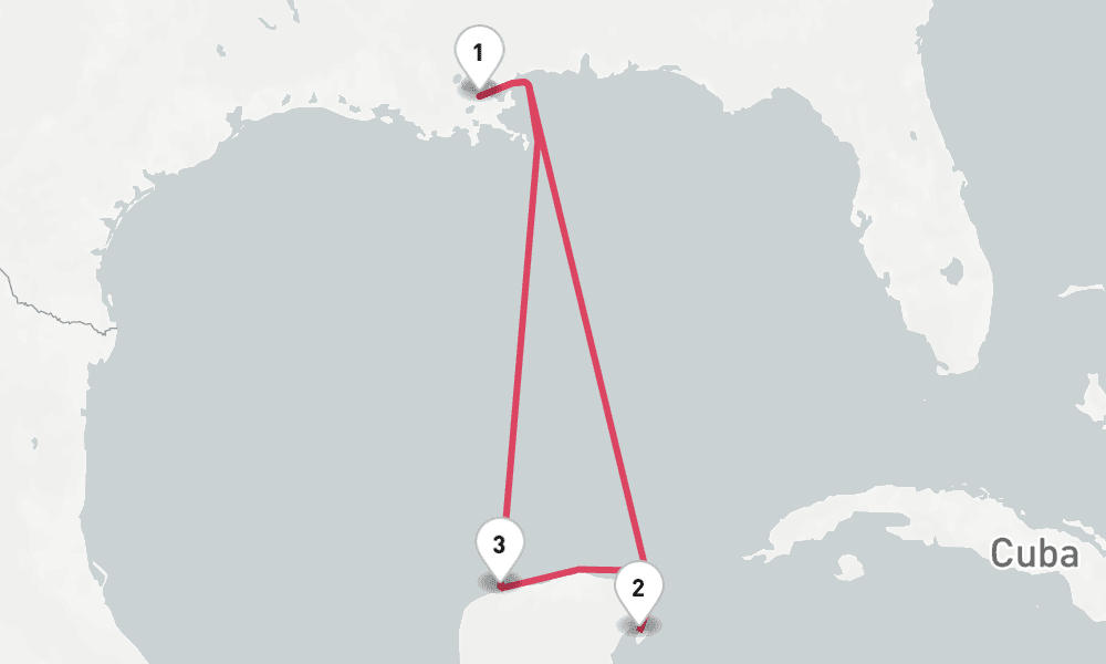 5 nights / 6 days, New Orleans (Louisiana) Round trip