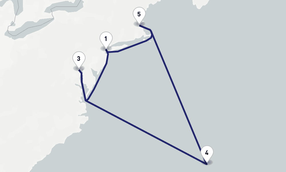 10 nights / 11 days, New York (Cape Liberty NYC) Round trip