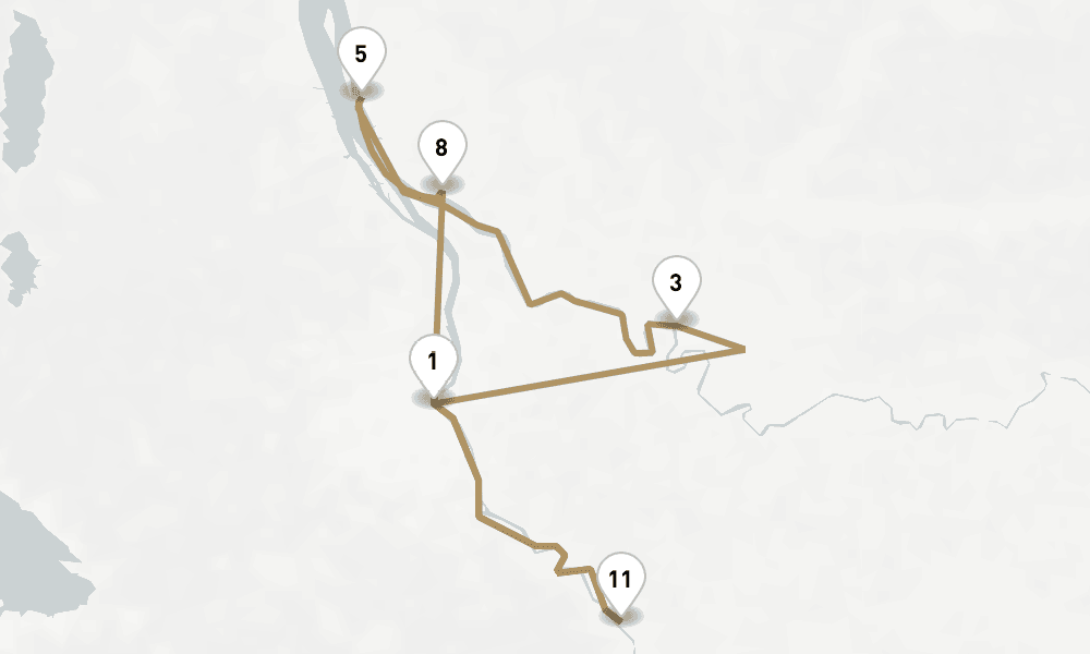 7 nights / 8 days, Bordeaux Round trip