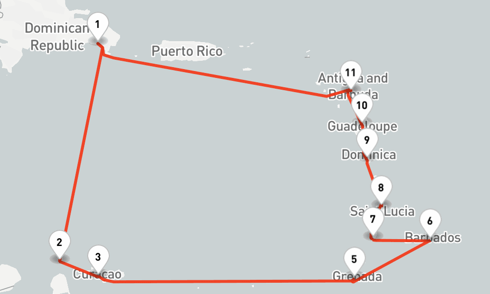 14 nights / 15 days, La Romana (Dominican Republic) Round trip