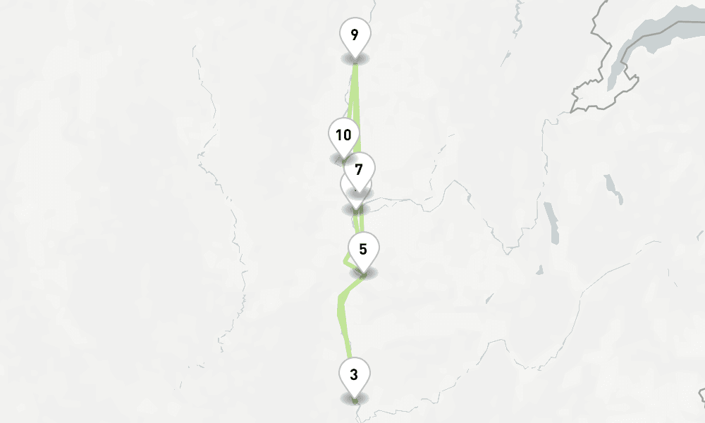 4 nights / 5 days, Lyon Round trip