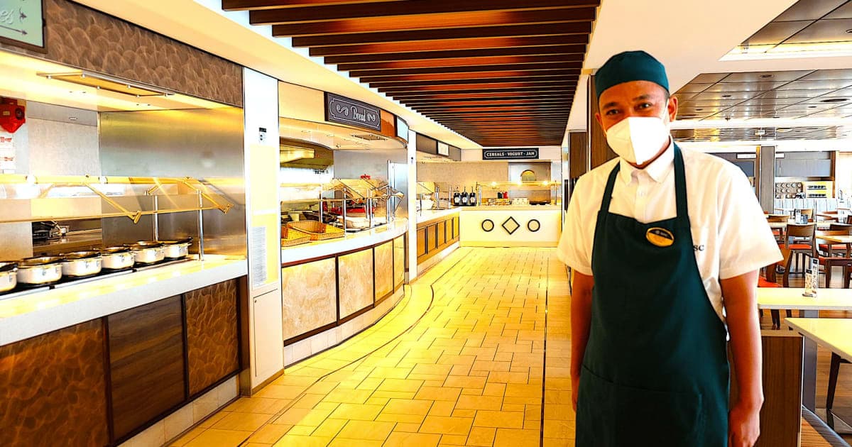 MSCベリッシマ のブッフェを攻略〜日本食のレベルにびっくり!〈食事〉