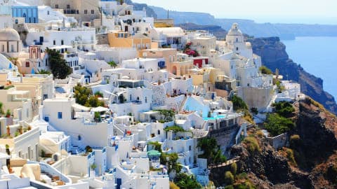 サントリーニ島