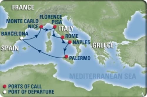 7 Night Western Mediterranean (Barcelona Roundtrip)の写真