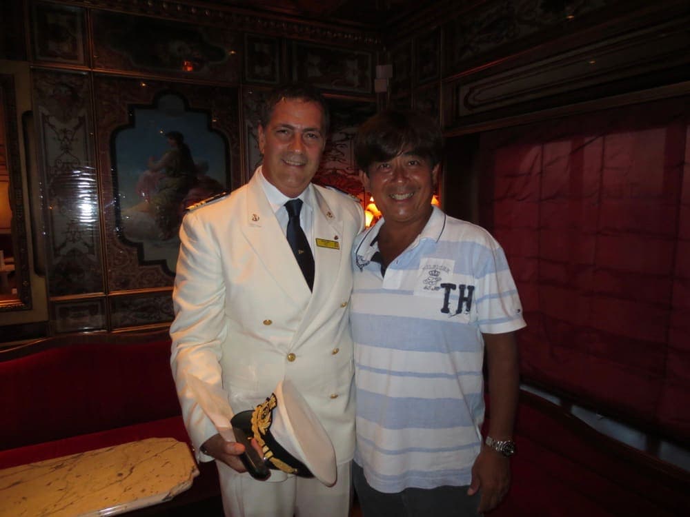 ニコロ・アルバ 船長(コスタ・アトランチカ)