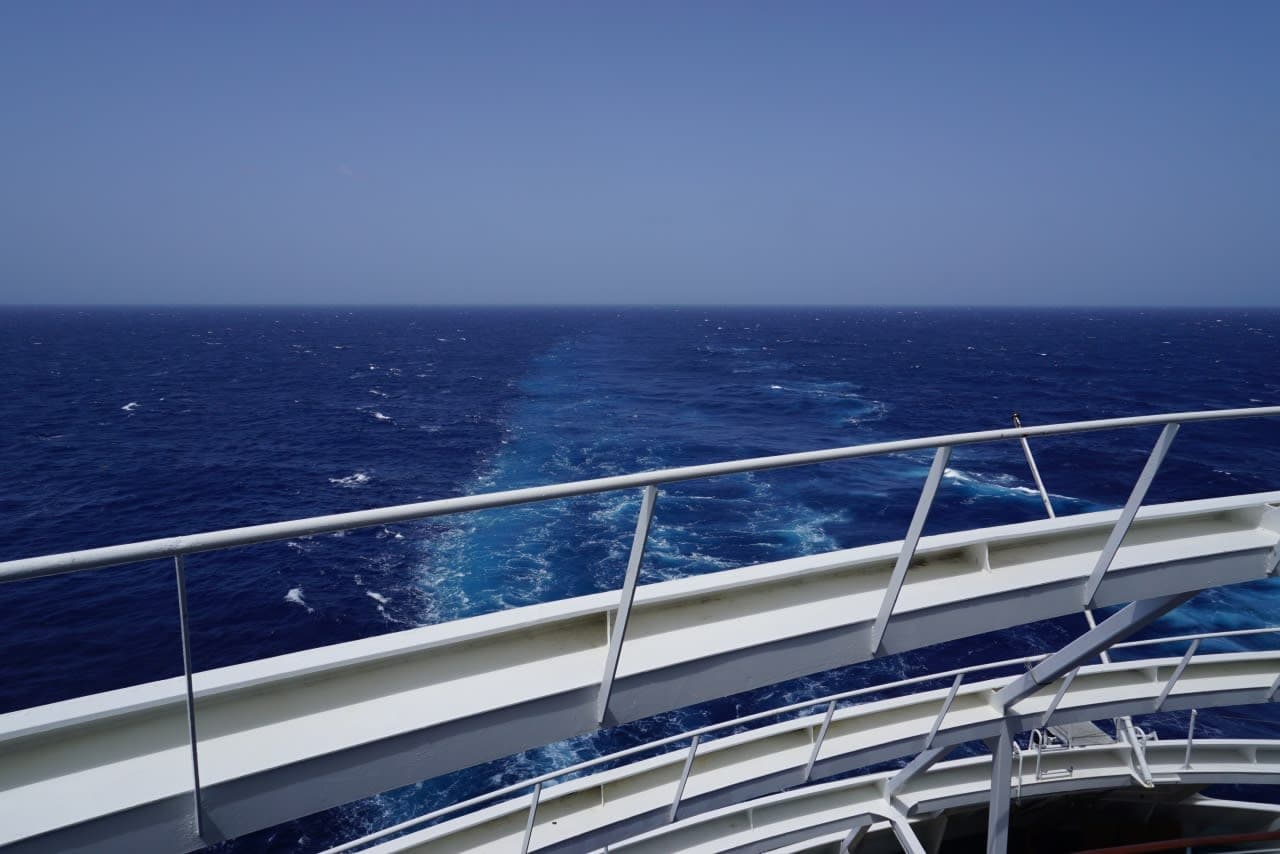 【南カリブ海クルーズ&ワシントンD.C.&NY】アドベンチャー・オブ・ザ・シーズ 終日クルーズで謎寿司を食す 6日目