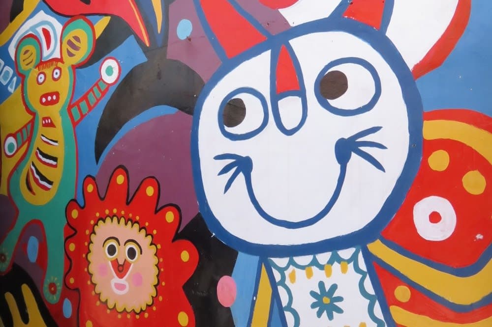 黄おじいさんのアートが凄い!彩虹眷村は台中で必見の観光スポット~台湾女子旅&ダイヤモンドプリンセスで初クルーズー2018.12月・本編4-4