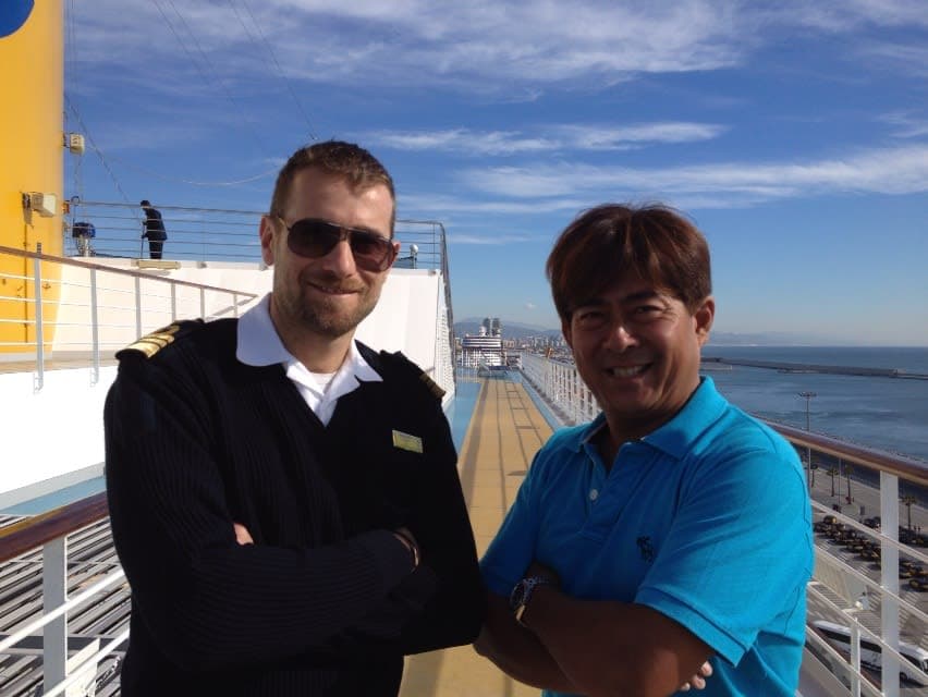 Paolo Benini 船長(コスタ・パシフィカ)